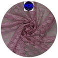 thumbnail image 2 of MDS Pack of 100 Yard Solid Lace Trim Fabric for Wedding Decoration by 55”- dusty pink, 2 of 5