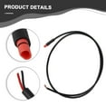 thumbnail image 3 of Ebike Shaped Connector 2 Pin Cable Waterproof Connector Signal line, 3 of 10