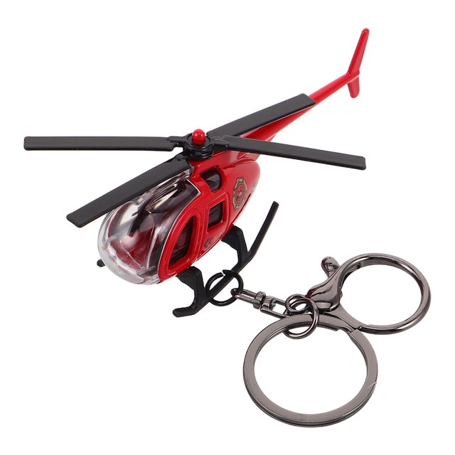 Miangastore Creative Aircraft Keychain Retro Helicopter Pendant Keyring Mini Helicopter Key Pendant For Men And Women Travel Themed Party Present