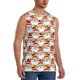 thumbnail image 2 of Balery Santa Claus bells Camisetas sin mangas para hombre, absorbe la humedad y protege contra el mal olor.-Small, 2 of 7