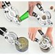 thumbnail image 4 of 4 In 1 Manual Can Opener Multifunctional Stainless Steel Can Opener With Ergonomic Non-slip Handle, For Cans, Cans, Beer, Wine, 4 of 4