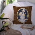 thumbnail image 3 of Bernese Mountain Dog Fabric Decorative Pillow, 3 of 4