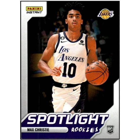NBA 2022-23 Instant Spotlight Basketball   Max Christie Trading Card #34 (Rookie) (Panini)