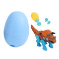thumbnail image 1 of EeaseMX 1 juego de modelo de huevo de dinosaurio para niños, juguete de combinación desmontable para hacer uno mismo., 1 of 7