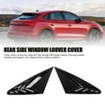 thumbnail image 3 of Louvers 2Pcs Rear Side Window Louver Cover Left Right Rear Window Air Vent Scoop Shutter Cover Blind Replacement for FY Coupe 2018-2024, 3 of 7