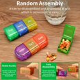 thumbnail image 2 of Woeilo Weekly Pill Organizer, Extra Ldetachable Pill Box,S, 2 of 5