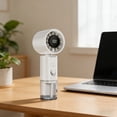 thumbnail image 6 of Sentmoon Foldable Portable Mist Fan USB Rechargeable with 5 Speeds Spray Humidifier Compact Travel Cooling Handheld Mini Fan with Detachable Water Tank Quiet for Office Home Outdoor, 6 of 7