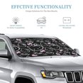 thumbnail image 4 of Lxuzbyo Windshield Automotive Window Shades for Car Truck SUV, Hello Kitty, 51"X27.5", 4 of 9