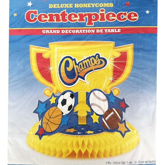 Various Little Champs Sports Centerpiece