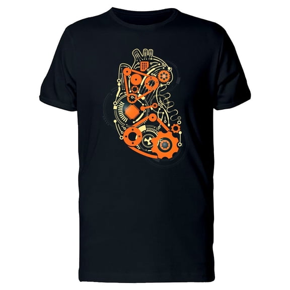 A Heart Made Of Gears Tee Men's -Image by Shutterstock