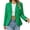 Green, variant on Womens Casual Blazers Long Sleeve Lapel Button Slim Work Office Blazer Jacket