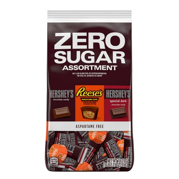Hershey's Zero, Sugar Chocolate Candy Assortment, One Size, 18.2 oz