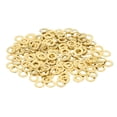 thumbnail image 1 of Arandela plana de latón Uxcell, 1/4" OD x 1/8" ID x 0.5mm, surtido de arandelas para fenders M3 para tornillos, paquete de 220, 1 of 6