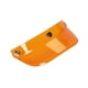 thumbnail image 3 of Visera para casco de motocicleta, protector de pico, accesorios para casco de motocicleta, fácil de instalar Naranja transparente, 3 of 9