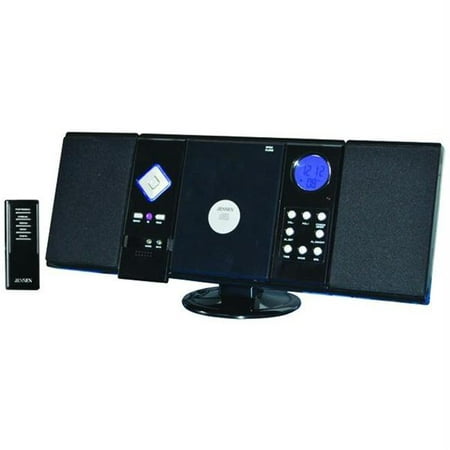 Wall-Mountable Cd System With Am/Fm Stereo Receiver &