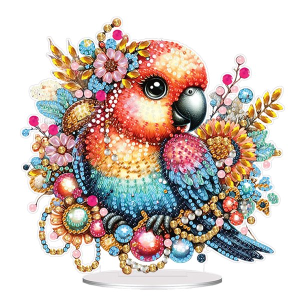Adorno de escritorio Btafrte (LY572) con pintura diamantes DIY