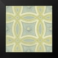 thumbnail image 2 of Studio W 20x20 Black Modern Framed Museum Art Print Titled - Pastel Tile Design III, 2 of 5