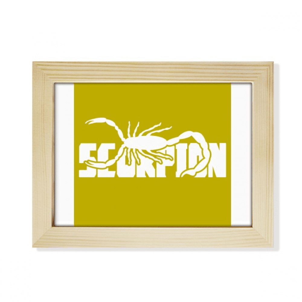 Insect Harm Fears Animals Scorpions Desktop Photo Frame Picture Art Decoration Painting 6x8 inch