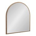 thumbnail image 1 of Kate and Laurel McLean Modern Arched Metal Framed Wall Mirror, 32 x 36, Gold, Decorative Mid-Century Statement Mirror with Rounded Arch Shape for Stunning Wall Home Decor, 1 of 7