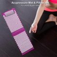 thumbnail image 1 of Acupressure Mat & Pillow Set for Stress Pain Relief Health Care Yoga Mat Acupuncture Massage Mat Cushion with Cloth Bag, 1 of 4