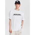 thumbnail image 1 of Men's Fashion Trend Casual NEW YORK Print Short Sleeve T-Shirt, Comfortable And Versatile Tee For Adult, Men, Women, Teen, Teenager, Adolescent, Youth, 1 of 6