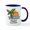 White/Navy Inside, variant on CafePress - California Venice Mugs - 11 oz Ceramic Mug - Novelty Coffee Tea Cup