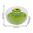 thumbnail image 2 of Plastic Fruit and Vegetable Containers Avocados Box for Fridge Reusable Lemon Rack With Refrigerator Lid Onions Storage Container Avocados Tomato Protectant Clearance, 2 of 5