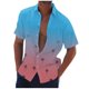 thumbnail image 2 of Blusa y camisa de manga corta con cuello vuelto Camisa casual para hombre Camisa de bolos vintage de manga corta Camisas de verano de playa cubana Camisa con botones Blusa para hombre Poliéster, 2 of 5