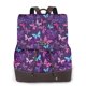 thumbnail image 1 of Fotbe Bright Purple Butterflies Mochila Bolso con Estampado para Mujer, Mochila Antirrobo de Nylon Impermeable, Bolsa Ligera de Hombro, 1 of 4