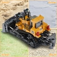 thumbnail image 5 of Lictin Remote Control Construction Toys for Kids, RC Tractor Track Bulldozer Vehicles Toys with Metal Shovel, Lights and Sound,  Gift for boys Aged 3 4 5 6 7 8 Year Old, 5 of 8
