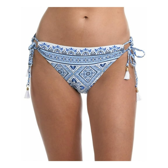 La Blanca Womens Printed Side-Tie Swim Bottom Separates