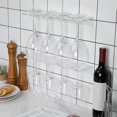 thumbnail image 1 of 2PCS Acrylic Wine Glass Holder Wall Mounted Cup Holder Wine Glass Hanging Rack Kitchen Cupboard Bar, 1 of 4