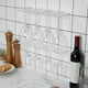 thumbnail image 1 of 2PCS Acrylic Wine Glass Holder Wall Mounted Cup Holder Wine Glass Hanging Rack Kitchen Cupboard Bar, 1 of 5