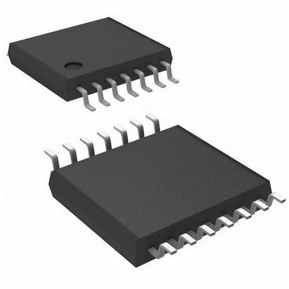 Pack of 17 SN74LVC125APWR IC Buffer, Non-Inverting 4 Element 1 Bit per Element 3-State Output 14-TSSOP : RoHS, Cut Tape