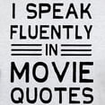 thumbnail image 3 of CafePress - I Speak Fluently In Movie Quotes T Shirt - Men's Classic Graphic T-Shirt, 3 of 4