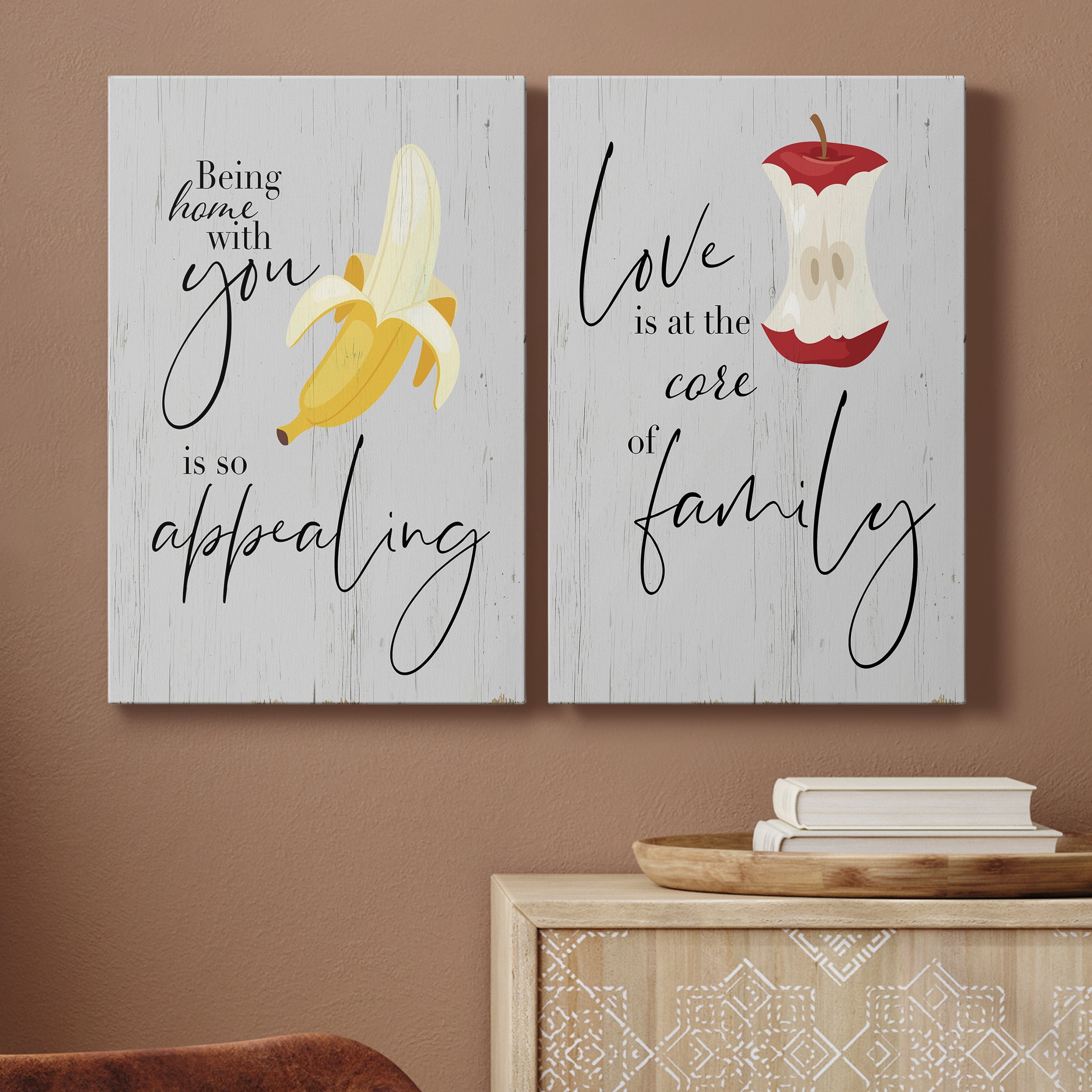 So Appealing Premium Gallery Wrapped Canvas - Ready to Hang - Set of 2 - 32 x 48 Each