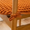 thumbnail image 4 of 1 Pcs Soft Plush Chair Pads Cushions with Ties Winter Indoor Warmth U-Shaped Seat Cushion Non Slip Chair Cushions for Dining Chairs, 4 of 6