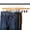 Natural, variant on Wooden Pants Hangers Solid Pants Hangers with Adjustable Clips Wood Skirt Hangers Trousers Bottom Hanger with Non-Slip Clips and 360° Swivel Hook