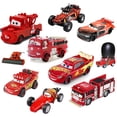 thumbnail image 2 of Disney-coche de carreras Pixar 3 para niños, juguete de aleación de Metal fundido a presión, Rayo McQueen, SUV, familia Mater Jackson Storm, 1:55, 2 of 4