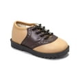 thumbnail image 2 of Pitter Patter Brown and Beige Saddle Shoes Laces Infant/Toddler Sizes 1-10 NEW, 2 of 3