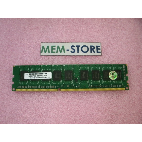 8GB DDR3 1866MHz ECC UDIMM Crucial CT8G3W186DM Equivalent Desktop RAM Memory (3rd Party)