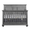 thumbnail image 3 of Oxford Baby Kenilworth 4-in-1 Convertible Crib, Graphite Gray, GREENGUARD Gold Certified, Wooden Crib, 3 of 10