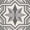 Cinema Gray, variant on The Tile Life Seville Art 8" x 8" Patterned Turin Color Matte Porcelain Floor and Wall Tile Case of 25