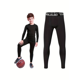 thumbnail image 1 of Hopynn-Leggings elásticos de compresión para niños, pantalones de chándal de entrenamiento para correr al aire libre, de secado rápido y transpirables, color negro, 1 of 4