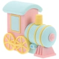 thumbnail image 1 of Train Cake Toppers Toy Train Cake Decorations Mini Macaron Train Model Traffic Track Railway Decorations For Boy Kid Birthday Party Supplies, 1 of 8