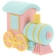 thumbnail image 1 of Adornos para tarta de tren, tren de juguete, mini tren macarrón, maqueta de tren, vías de tráfico, decoración ferroviaria para fiesta de cumpleaños de niño, 1 of 7
