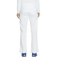 thumbnail image 3 of Dickies Essence Medical Scrubs Pant for Women Mid Rise Straight Leg Drawstring DK106T, XL Tall, White, 3 of 7