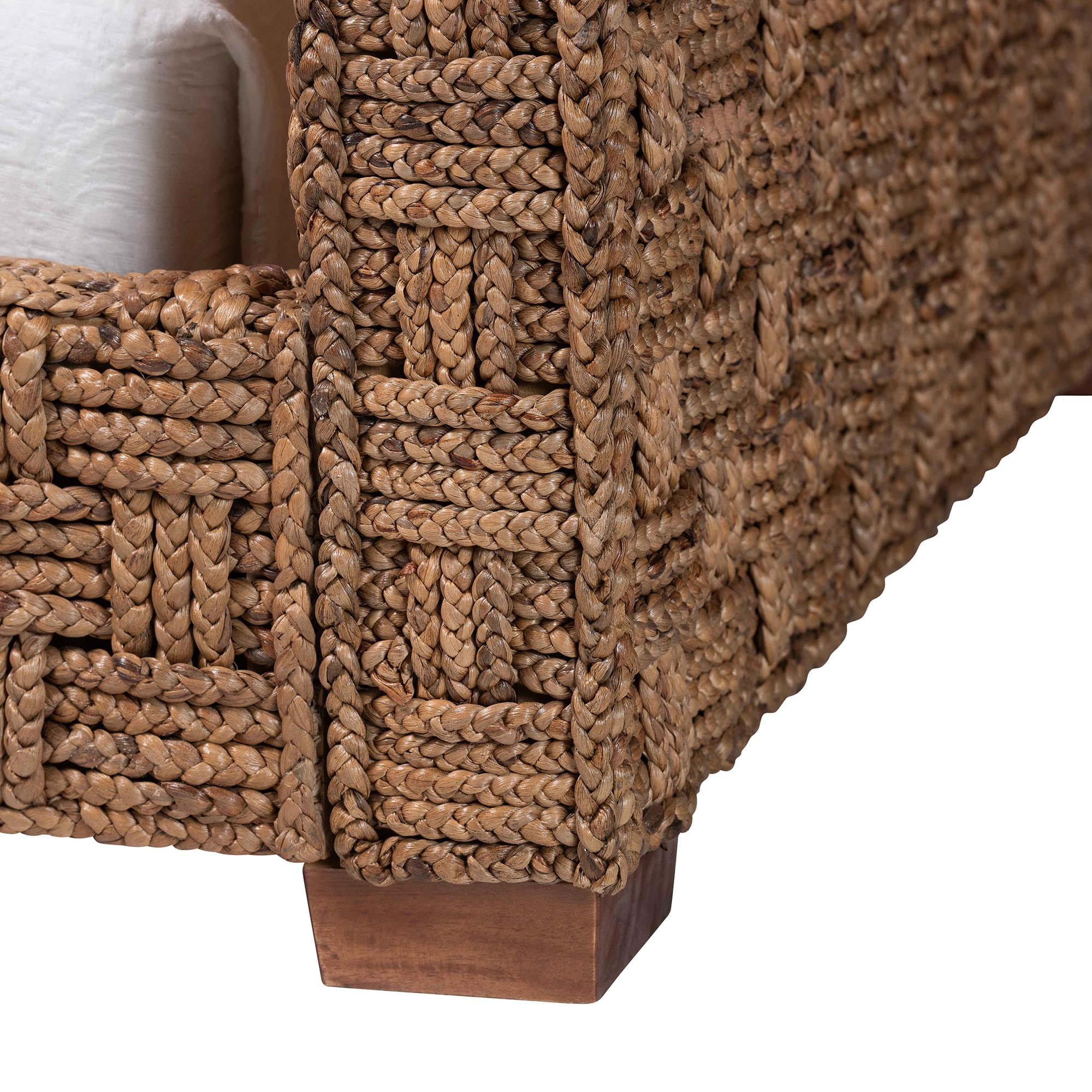 bali & pari Rhinos Coastal Daybed, Twin, Light Brown