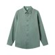 thumbnail image 1 of pstuiky camisetas de manga larga para hombre, Camisa de manga larga con solapa y manga larga para hombre, color liso y ligero camisetas de hombre xl, 1 of 6