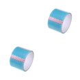 thumbnail image 2 of Bewildely Resplandor en la oscuridad Cinta de bola adhesiva DIY Alivio del estrés Luminoso Niños Adultos Manualidades para papelería de 6CM/Azul 2piezas, 2 of 6